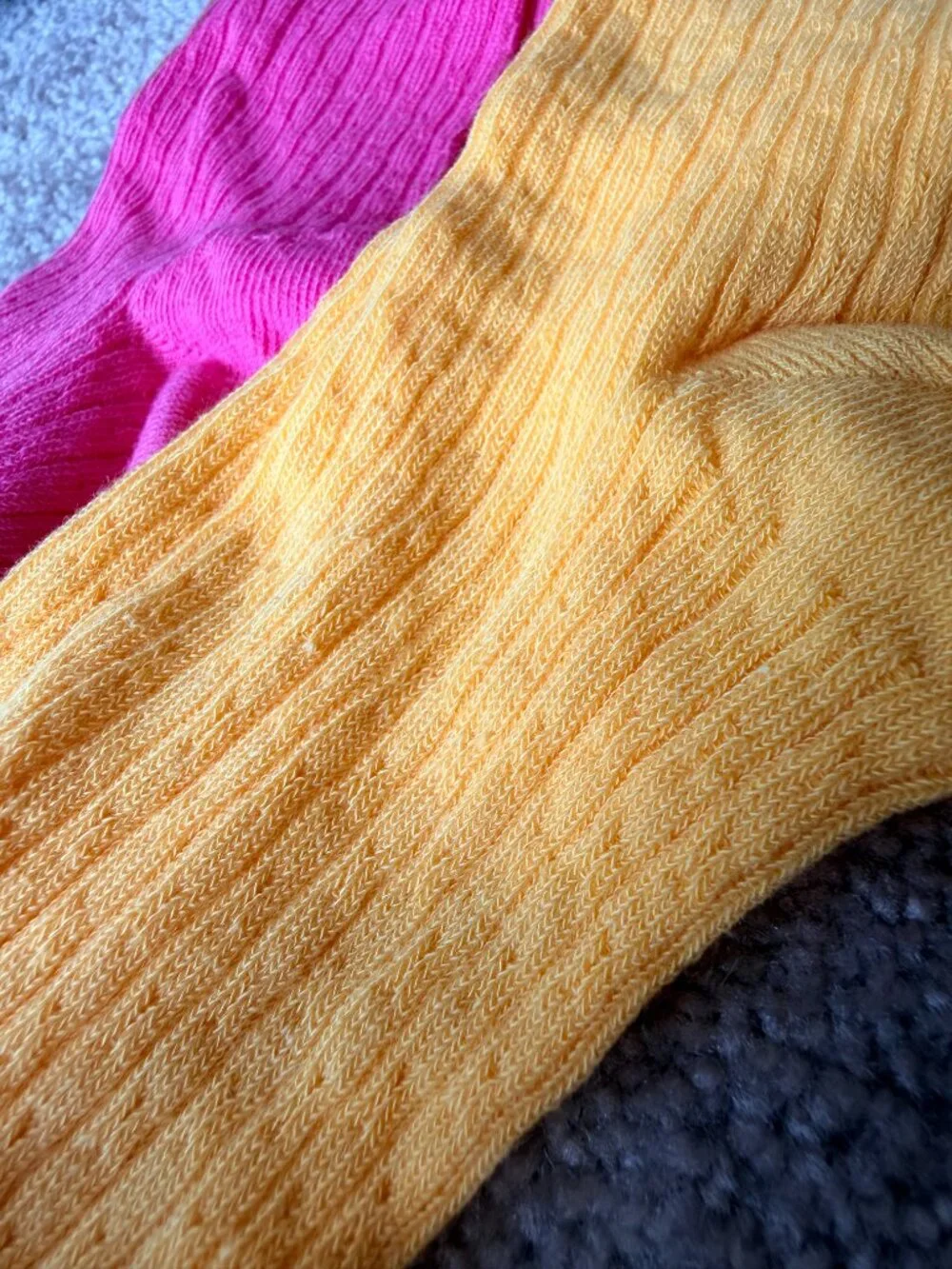 Urban Outfitters Pink & Yellow Sock Pack
